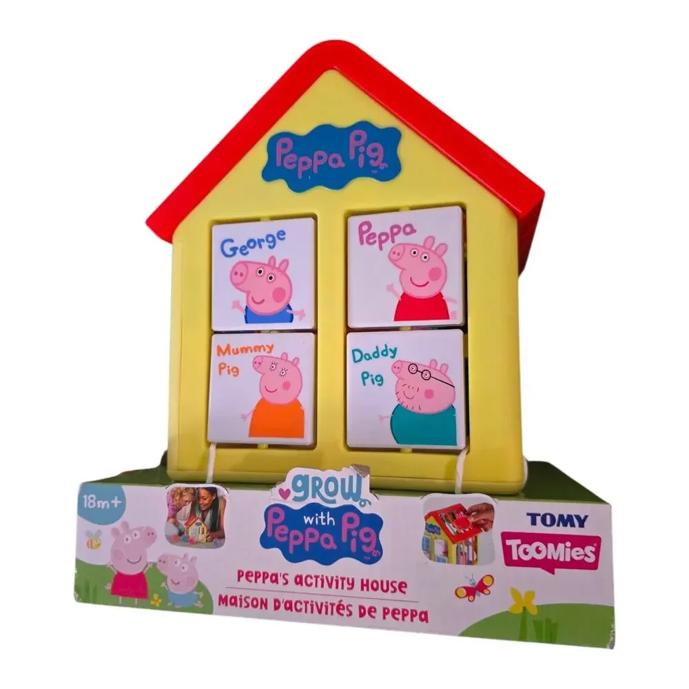 Peppa Pig Activity House Grow with Peppa Pig Tomy Toomies Toddler Toy